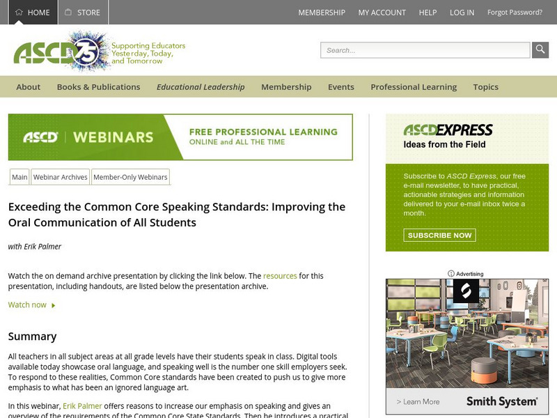 Educore: Exceeding the Common Core Speaking Standards Website Educore: Exceeding the Common Core Speaking Standards Website
