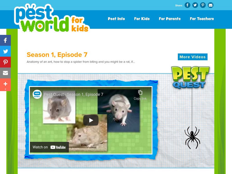 Pest World for Kids: Season 1: Episode 7 Instructional Video Pest World for Kids: Season 1: Episode 7 Instructional Video