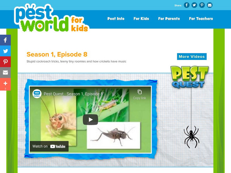Pest World for Kids: Season 1: Episode 8 Instructional Video Pest World for Kids: Season 1: Episode 8 Instructional Video