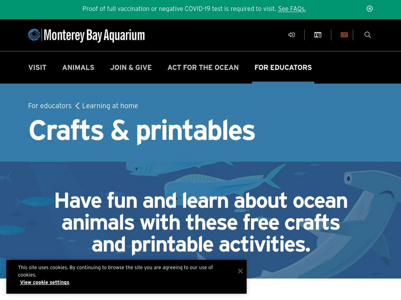 Monterey Bay Aquarium: Kelp Forest Crossword Activity Monterey Bay Aquarium: Kelp Forest Crossword Activity