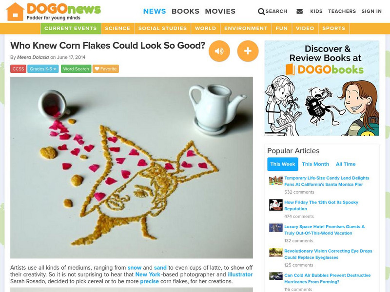 Dogo News: 6 23 14: Who Knew Corn Flakes Could Look So Good? Article Dogo News: 6 23 14: Who Knew Corn Flakes Could Look So Good? Article