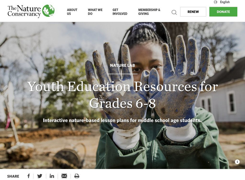 The Nature Conservancy: The Importance of Biological Interactions Lesson Plan The Nature Conservancy: The Importance of Biological Interactions Lesson Plan
