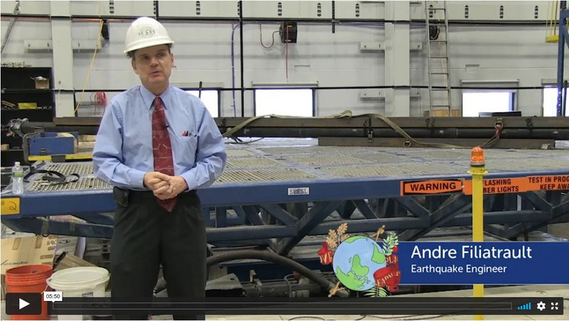 Museum of Science, Boston: Andre Filiatrault Earthquake Engineering Instructional Video Museum of Science, Boston: Andre Filiatrault Earthquake Engineering Instructional Video