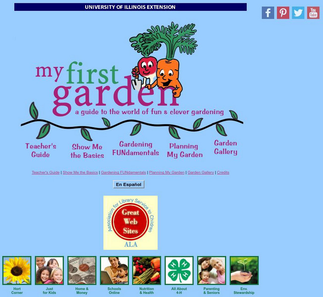 University of Illinois Extension: Schools Online: My First Garden Unit Plan University of Illinois Extension: Schools Online: My First Garden Unit Plan