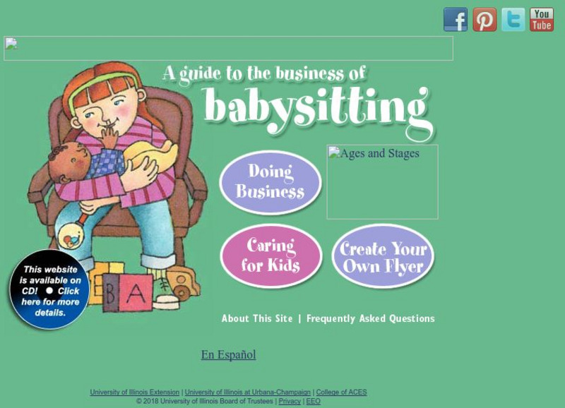 University of Illinois Extension: Guide to the Business of Babysitting Activity University of Illinois Extension: Guide to the Business of Babysitting Activity