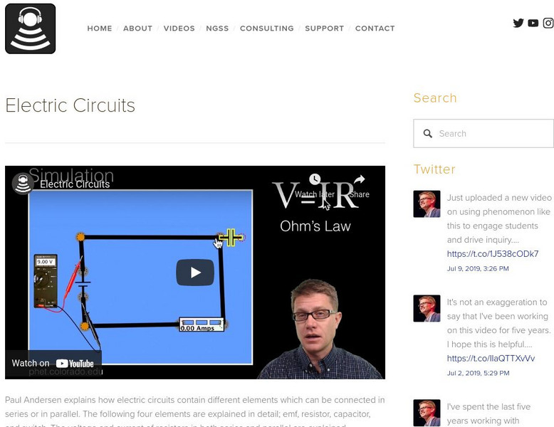 Bozeman Science: Electric Circuits Instructional Video Bozeman Science: Electric Circuits Instructional Video