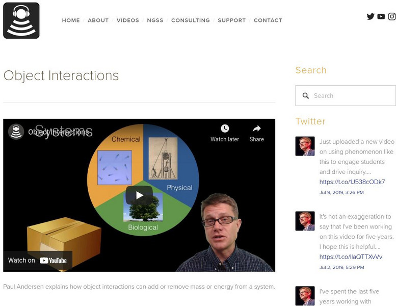 Bozeman Science: Object Interactions Instructional Video Bozeman Science: Object Interactions Instructional Video