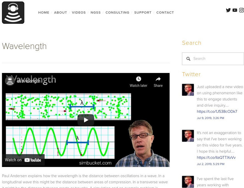 Bozeman Science: Wavelength Instructional Video Bozeman Science: Wavelength Instructional Video
