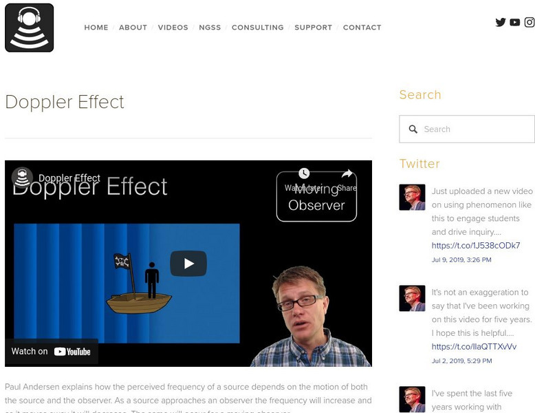 Bozeman Science: Doppler Effect Instructional Video Bozeman Science: Doppler Effect Instructional Video