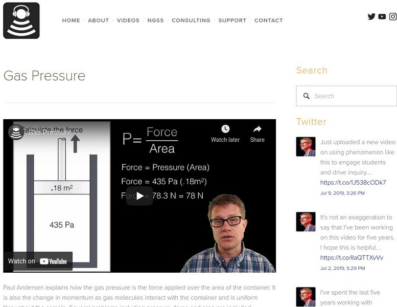 Bozeman Science: Gas Pressure Instructional Video Bozeman Science: Gas Pressure Instructional Video