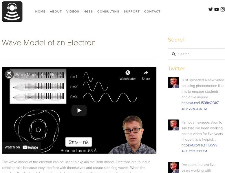 Bozeman Science: Wave Model of an Electron Instructional Video Bozeman Science: Wave Model of an Electron Instructional Video