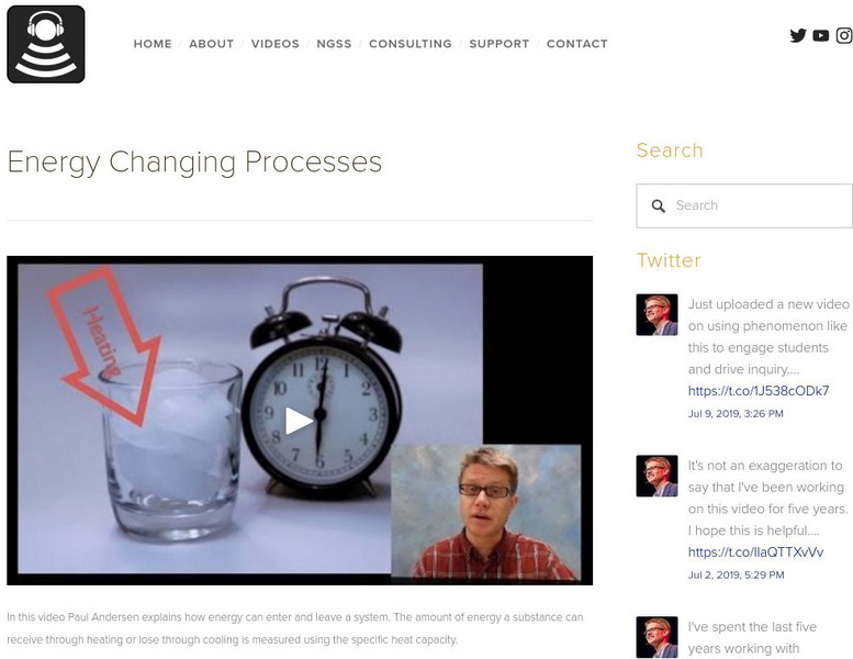 Bozeman Science: Energy Changing Processes Instructional Video Bozeman Science: Energy Changing Processes Instructional Video