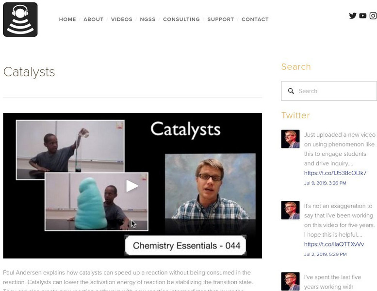 Bozeman Science: Catalysts Instructional Video Bozeman Science: Catalysts Instructional Video