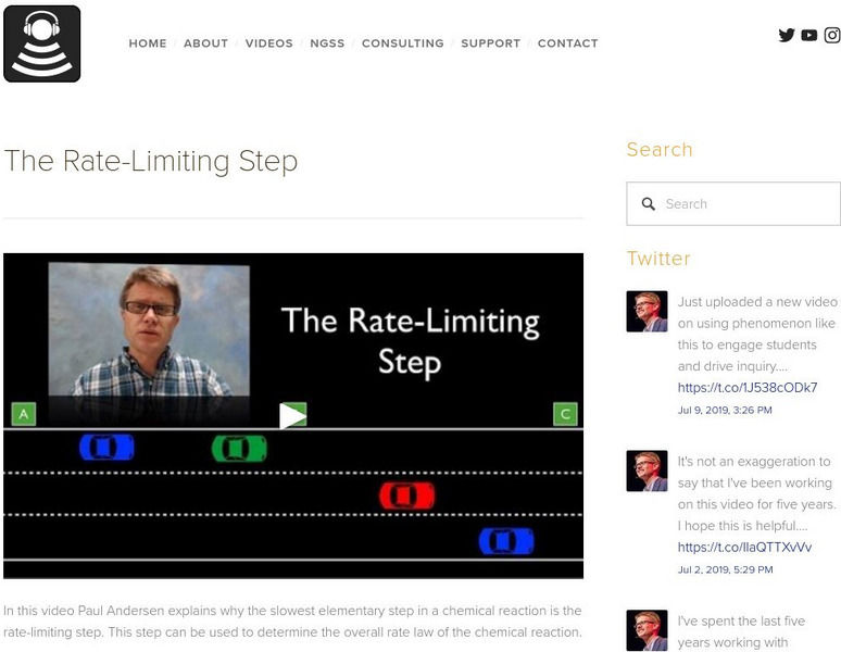 Bozeman Science: The Rate Limiting Step Instructional Video for 9th ...