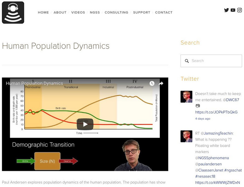 Bozeman Science: Human Population Dynamics Instructional Video Bozeman Science: Human Population Dynamics Instructional Video