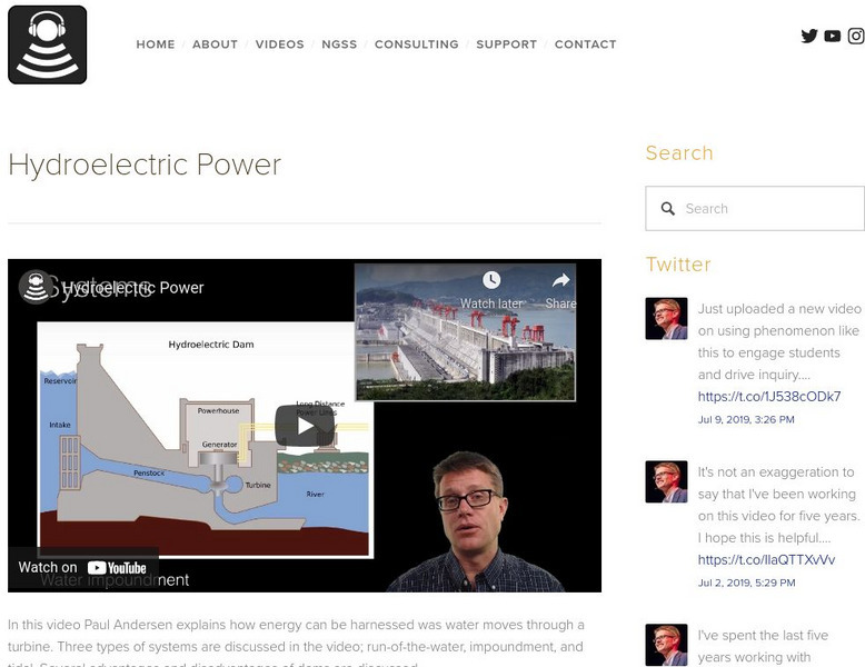 Bozeman Science: Hydroelectric Power Instructional Video Bozeman Science: Hydroelectric Power Instructional Video