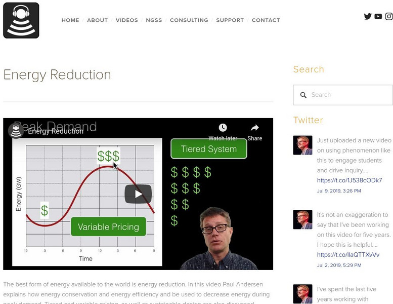 Bozeman Science: Energy Reduction Instructional Video Bozeman Science: Energy Reduction Instructional Video