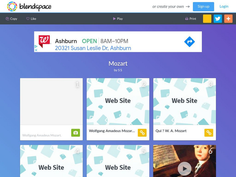 Blendspace: Mozart Unit Plan Blendspace: Mozart Unit Plan