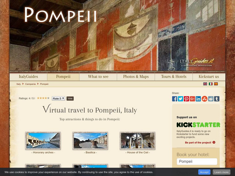 Italy Guides: Virtual Travel to Pompeii, Italy Website Italy Guides: Virtual Travel to Pompeii, Italy Website