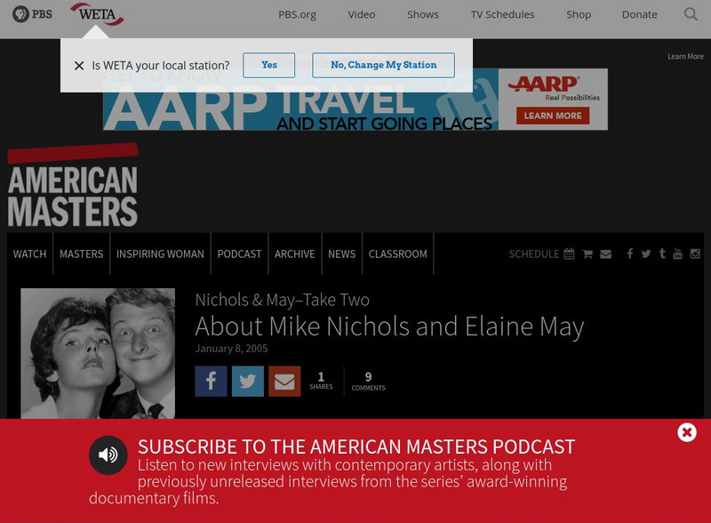 Pbs American Masters: Mike Nichols Handout