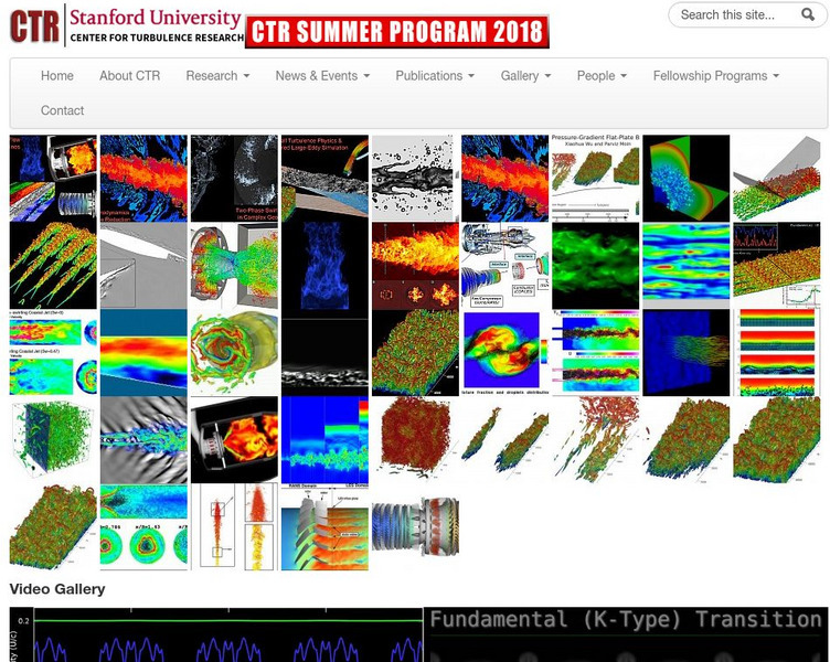 Stanford University: Gallery of Turbulent Flows Graphic