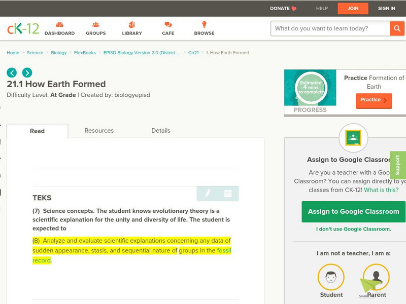 Ck 12: Episd: Biotechnoloy Unit Plan Ck 12: Episd: Biotechnoloy Unit Plan