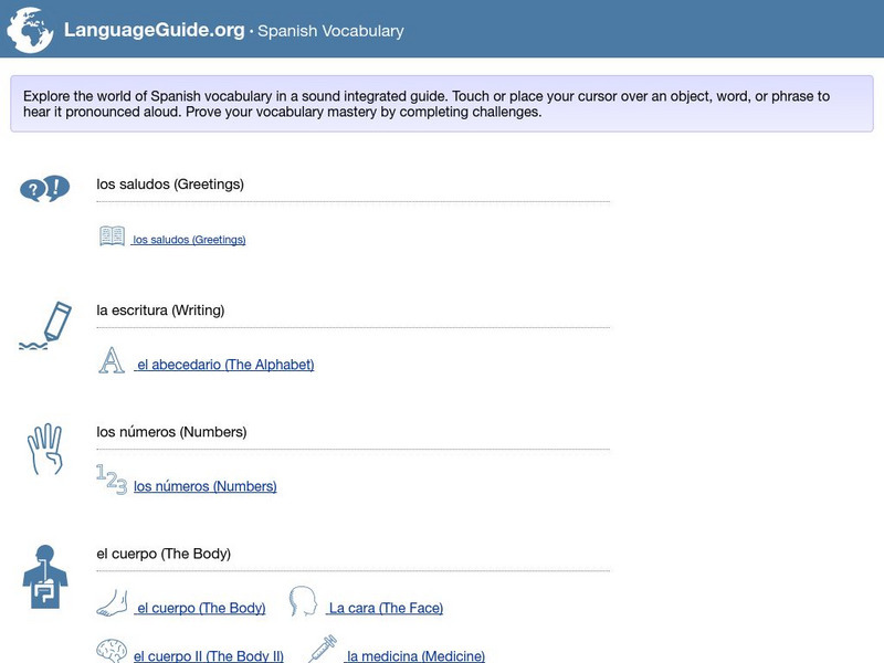 Language Guide: Spanish Unit Plan Language Guide: Spanish Unit Plan