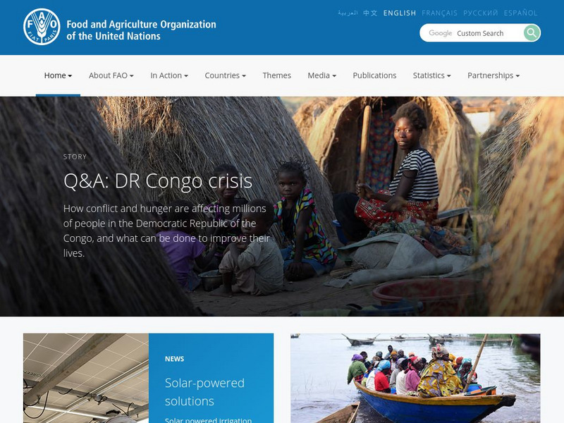 Food and Agriculture Organization of the United Nations Website Food and Agriculture Organization of the United Nations Website