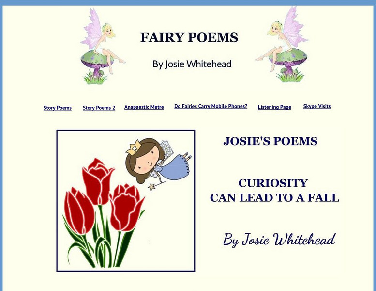 Josie's Poems: "Curiosity Can Lead to a Fall" Primary Josie's Poems: "Curiosity Can Lead to a Fall" Primary