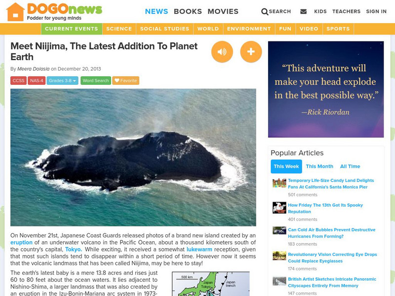 Dogo News: Week of 12 23 13: Meet Niijima, the Latest Addition to Planet Earth Article Dogo News: Week of 12 23 13: Meet Niijima, the Latest Addition to Planet Earth Article