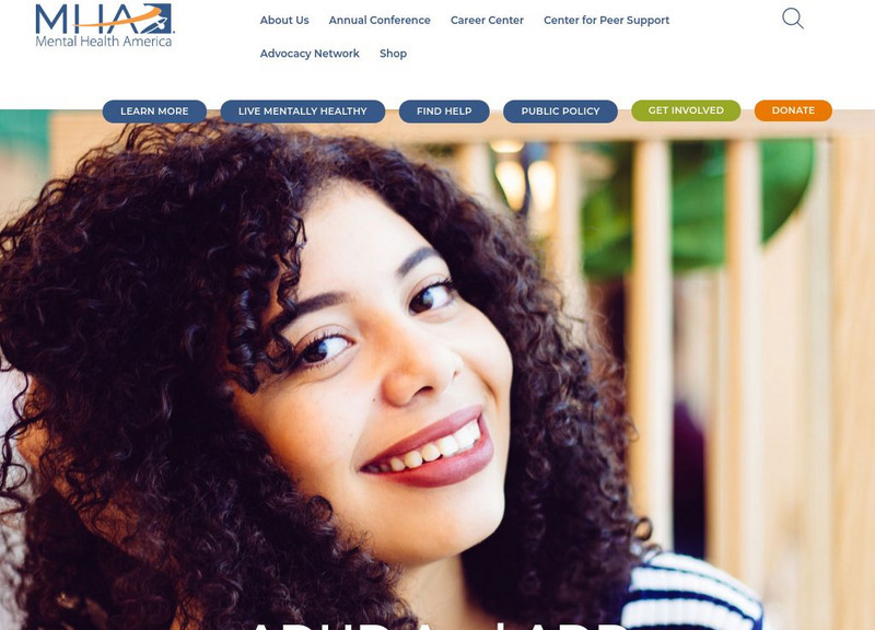 Mental Health America: Mental Health Info: Adhd and Add Website Mental Health America: Mental Health Info: Adhd and Add Website