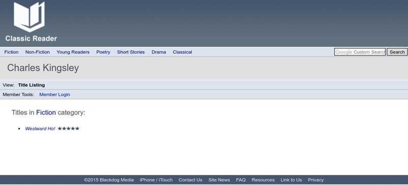 Classic Reader: Authors: Charles Kingsley eBook Classic Reader: Authors: Charles Kingsley eBook