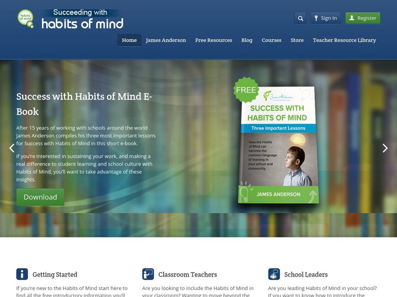 Habits of Mind Website