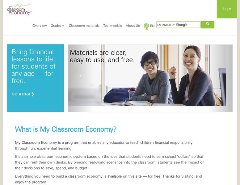 Vanguard Group: My Classroom Economy Unit Plan Vanguard Group: My Classroom Economy Unit Plan