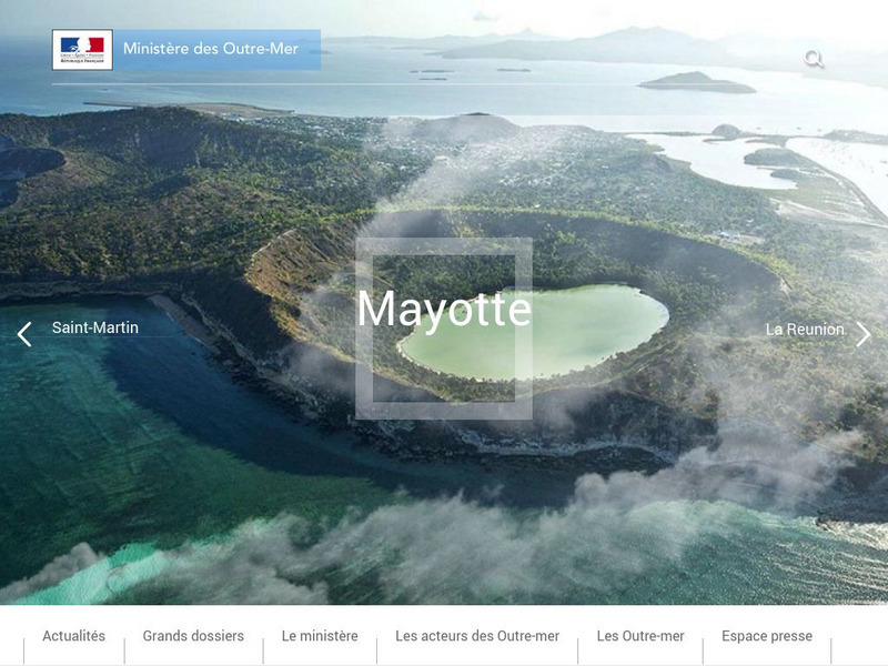 La Nouvelle Caledonie, Practical Life (In French) Website