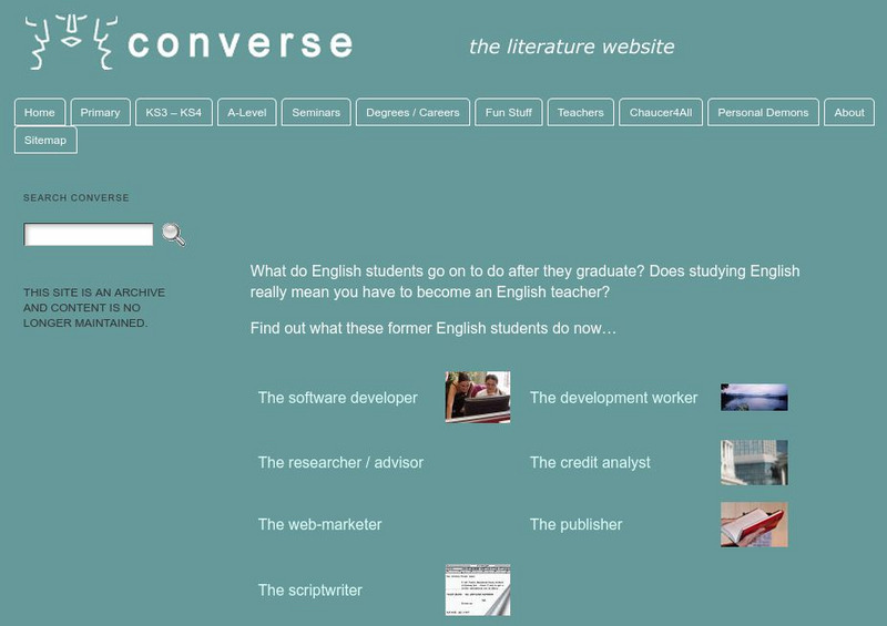 University of Cambridge: Careers You Wouldn't Have Thought Of: English Students Handout University of Cambridge: Careers You Wouldn't Have Thought Of: English Students Handout