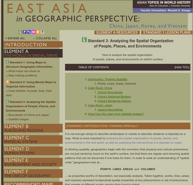 Columbia University: East Asia for Educators Online Course Columbia University: East Asia for Educators Online Course