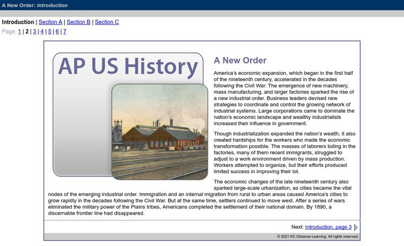 Do Dea: Ap Us History: Unit 5: A New Order Unit Plan Do Dea: Ap Us History: Unit 5: A New Order Unit Plan