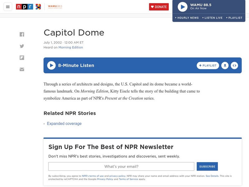 Npr: The Capitol Dome Audio Npr: The Capitol Dome Audio