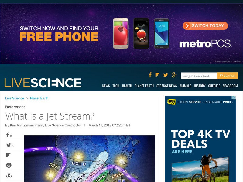 Live Science: What Is a Jet Stream? Article Live Science: What Is a Jet Stream? Article