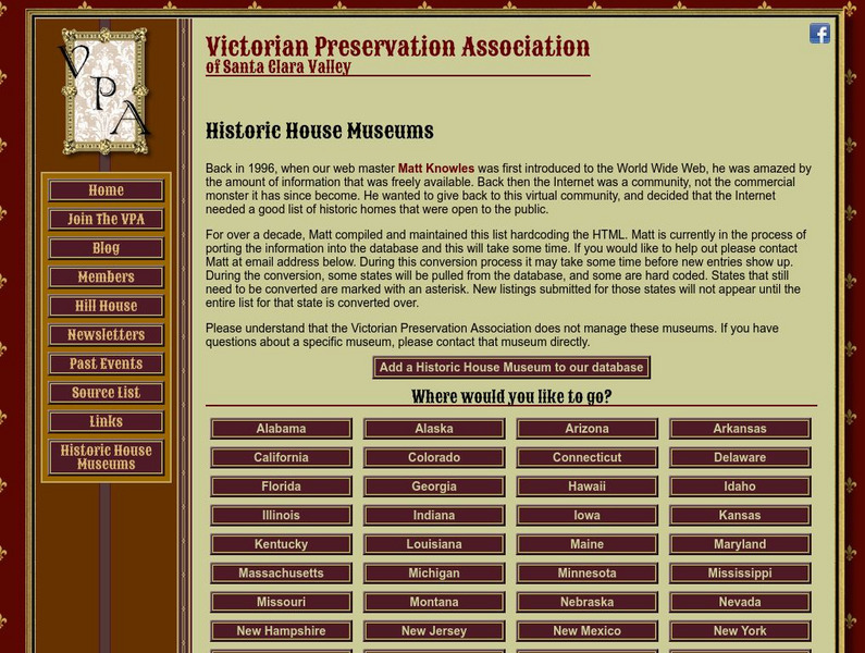 Victorian Preservation Association: Vintage Homes Graphic Victorian Preservation Association: Vintage Homes Graphic