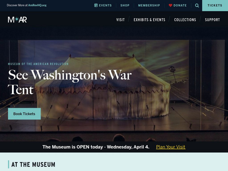 The Museum of the American Revolution: Museum Website The Museum of the American Revolution: Museum Website