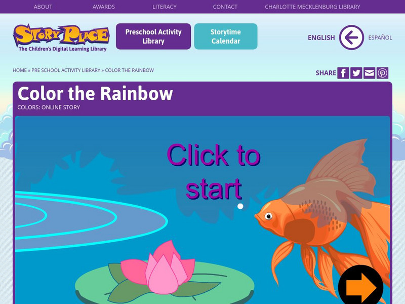 Story Place Pre School Activities Library: Color the Rainbow Instructional Video Story Place Pre School Activities Library: Color the Rainbow Instructional Video