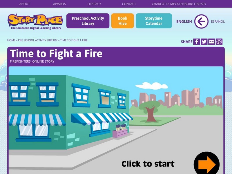 Story Place Pre School Library: Time to Fight a Fire Instructional Video Story Place Pre School Library: Time to Fight a Fire Instructional Video