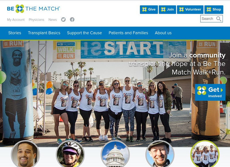 Be the Match Website Be the Match Website