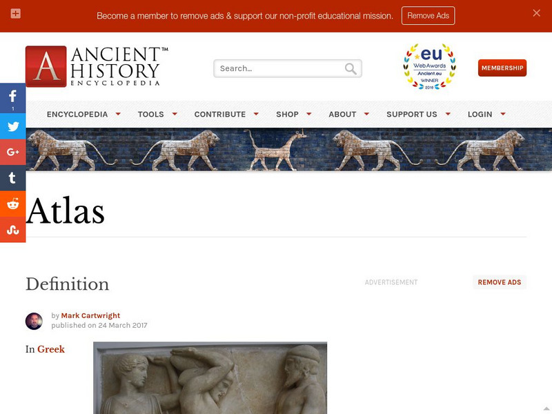 World History Encyclopedia: Atlas Handout World History Encyclopedia: Atlas Handout