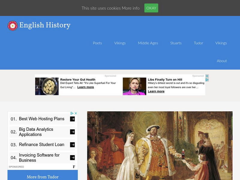 English history.net: The Six Wives of Henry Viii Website