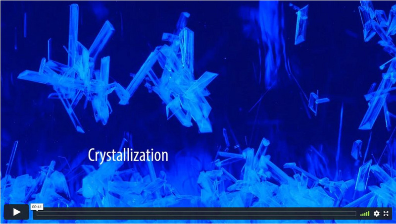 Vimeo: Beautiful Chemistry: Beautiful Reactions: Crystallization Instructional Video Vimeo: Beautiful Chemistry: Beautiful Reactions: Crystallization Instructional Video