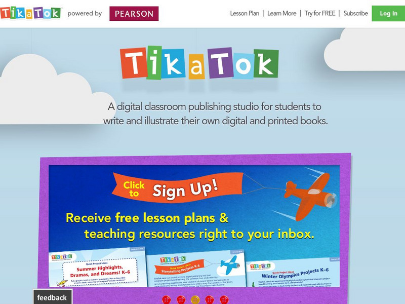 Tikatok: Imagine a Story: Create a Book Activity Tikatok: Imagine a Story: Create a Book Activity