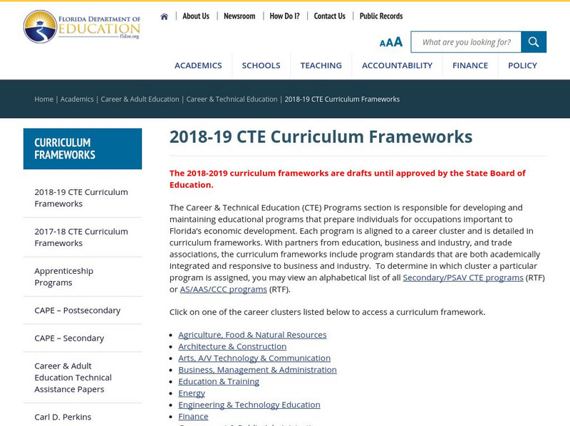Florida Universities General Education Curriculum Update
